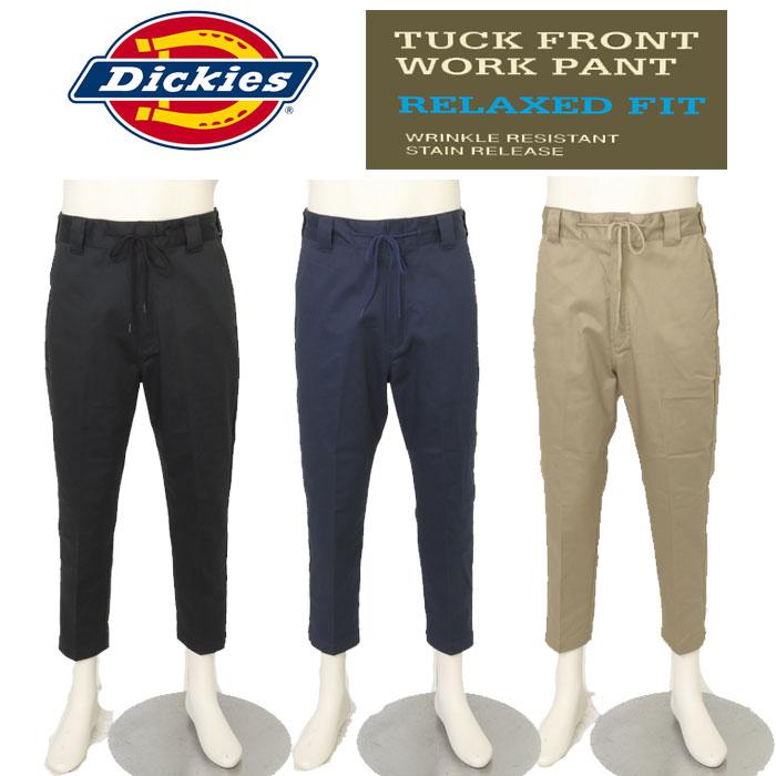 Dickies（ディッキーズ） DB2019 TUCK FRONT WORK PANT RELAXED FIT TC