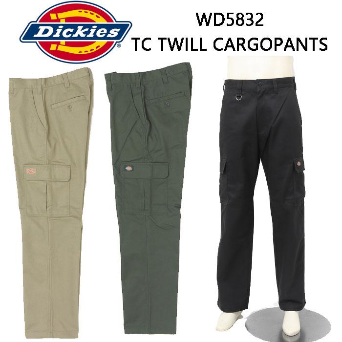 Dickies（ディッキーズ） wd5832 TCツイル カーゴ パンツ ワークパンツ