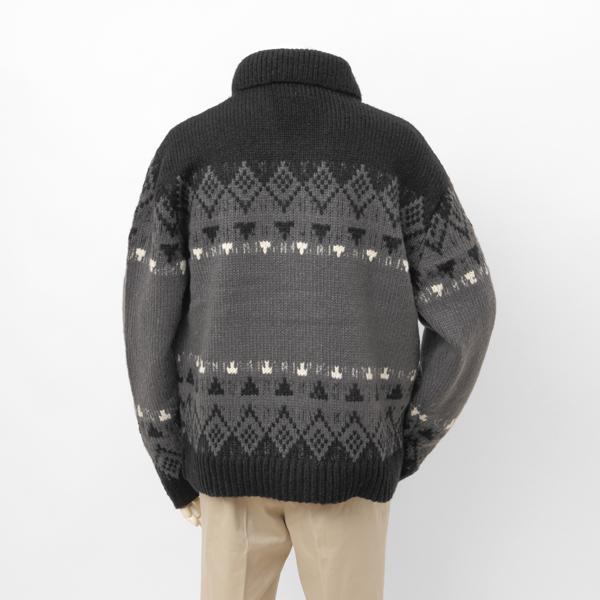 EDWIN（エドウィン） et6155 カウチン カーディガン セーター メンズ