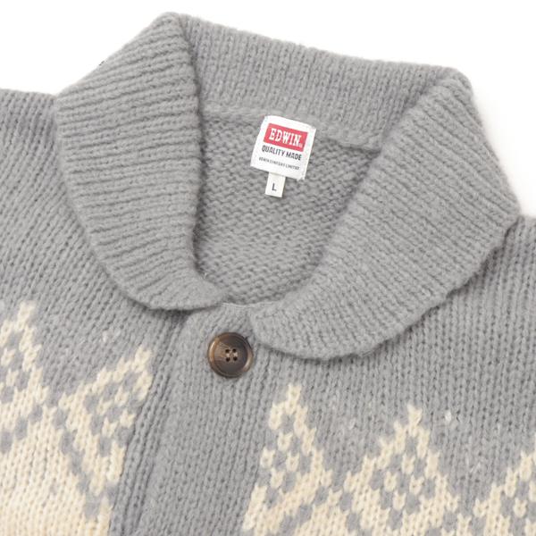 EDWIN（エドウィン） et6155 カウチン カーディガン セーター メンズ