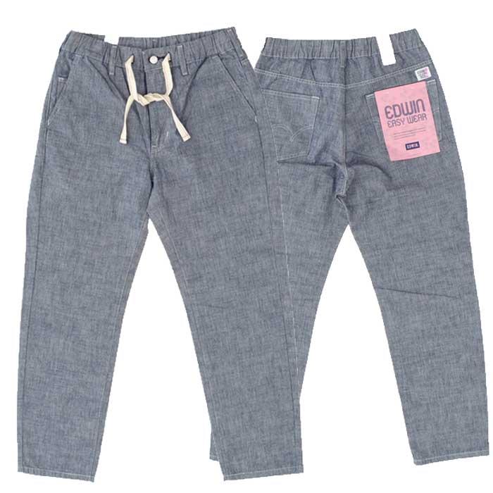 EDWIN（エドウィン） 10%OFF EDWIN EEEW01 シャンブレー イージー