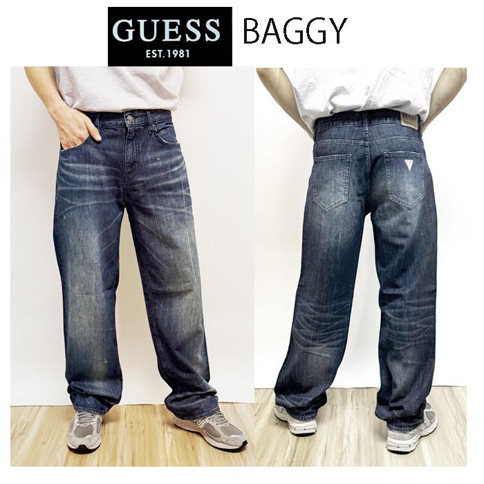 GUESS（ゲス） M5YG51D5R0D GOHD USED バギー メンズ デニム パンツ