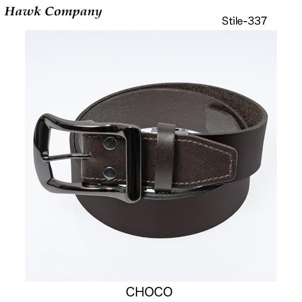 Hawk Company（ホークカンパニー） hawk Company 337 牛革ベルト 40mm 巾 フリーサイズ100cmまで ...