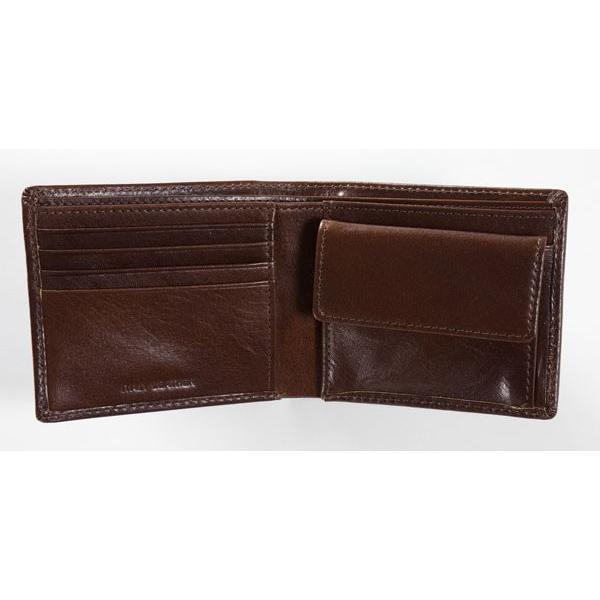 レザー 二つ折り財布 ウォレット ミニマム財布 サドルレザー 本革財布 メンズ レディース ミニ