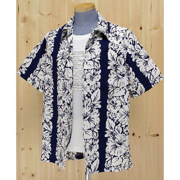 ALOHA カメハメハ KAMEHAMEHA アロハシャツ クラシックハイビスカス