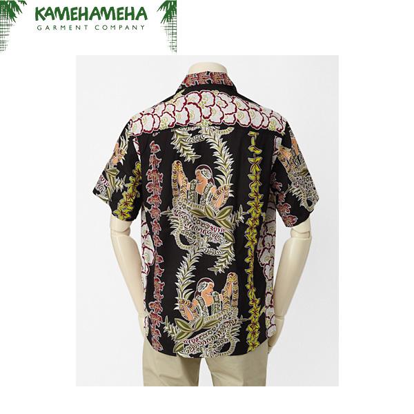 ALOHA KAMEHAMEHA(カメハメハ) アロハシャツ 半袖シャツ、レイレディー