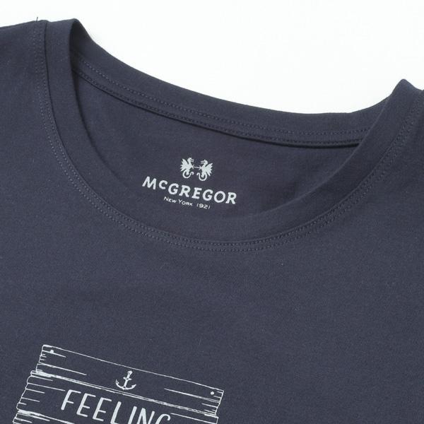 McGREGOR　WOMENS マクレガー レディース  311723505 半袖 夏 カジュアル Tシャツ プリント 33）S.GREY 49)NAVY｜jeansneshi｜15