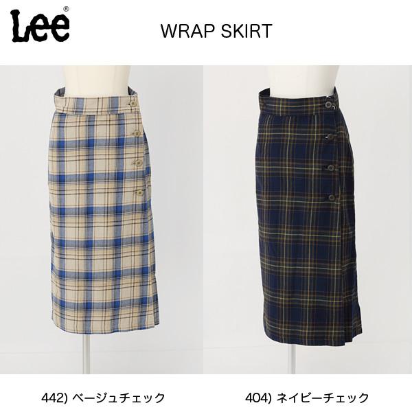 国内正規輸入品 Lee レディース Wrap Skirt ラップロングスカート Ll9025 ウィンドペンチェック コットンビエラ風秋冬素材 在庫あり送料無料 Www Superavila Com