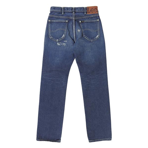 Lee（リー） Lee(リー）の101Zのストレート ジーンズ ダメージ