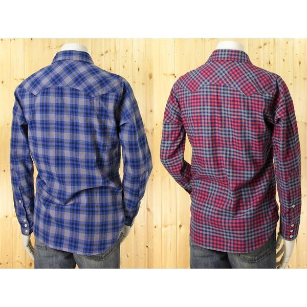 Lee（リー） Lee-LT0544、ウエスタンチェックネルシャツ、スマート