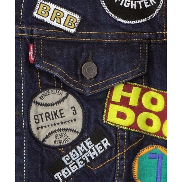 Levi's（リーバイス） マルチパッチのスリムトラッカージャケット72333