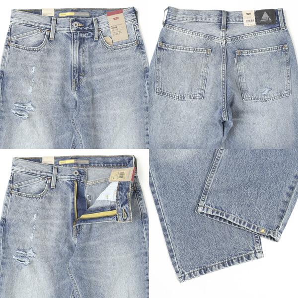 LEVI'S リーバイス SILVERTAB A7488-0006 ルーズフィット 06）10PM ON MARKET ダメージ 太め ストレート カジュアル｜jeansneshi｜12