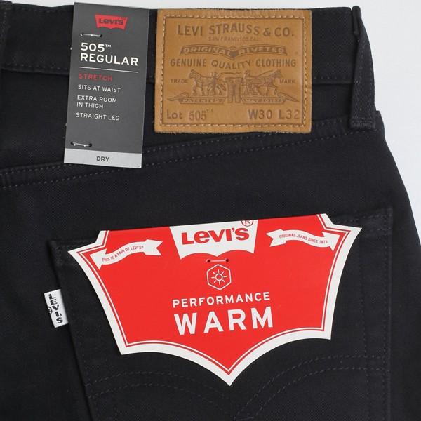 LEVI'S（リーバイス）Warm ウォーム 　00505-16レギュラーフィットストレート　/00505-16 23）READ GRAY 25)BLACK | Levi's | 12