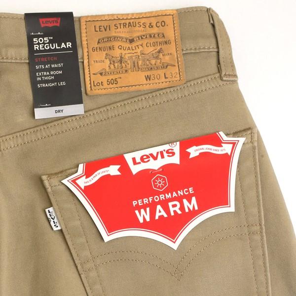 LEVI'S（リーバイス）Warm ウォーム 　00505-16レギュラーフィットストレート　/00505-16 23）READ GRAY 25)BLACK | Levi's | 06