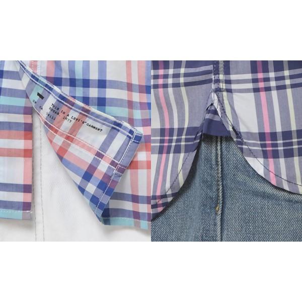 Levi's リーバイスの半袖チェックワークシャツ 65823-00 : JEANS