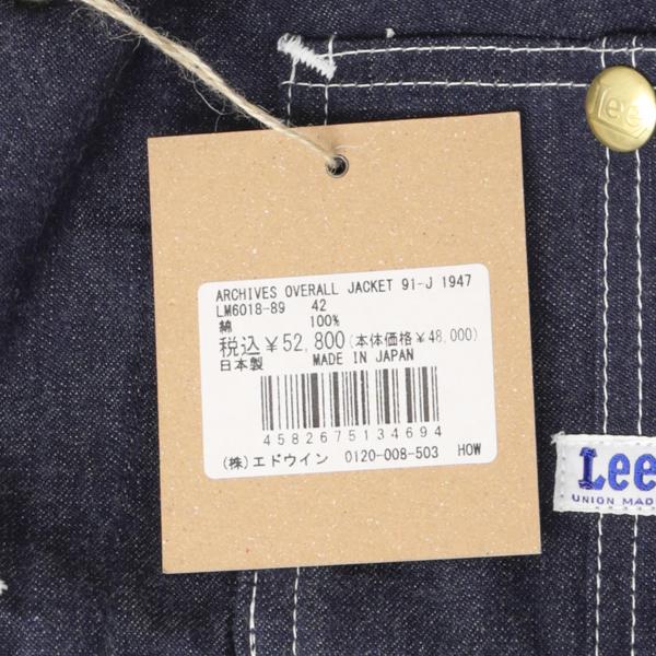 LEE REAL VINTAGE Lee THE ARCHIVES 91-J JACKET 1947 MODEL 1947 91-J