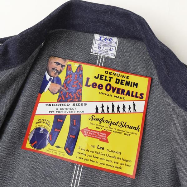 LEE REAL VINTAGE Lee THE ARCHIVES 91-J JACKET 1947 MODEL 1947 91-J
