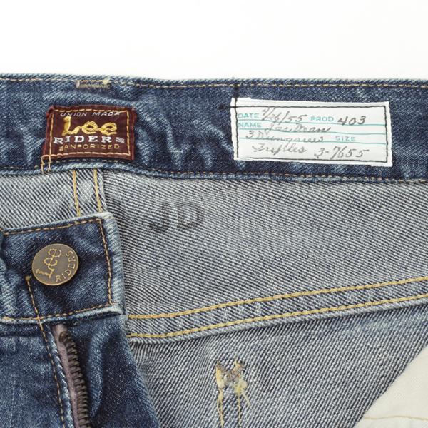 Lee アーカイブ 1955モデル　 LM6355  46)USED  Riders101-Z　ジェームズディ-ンモデル  Left Hand　Selvedge　13.5oz Denimの画像