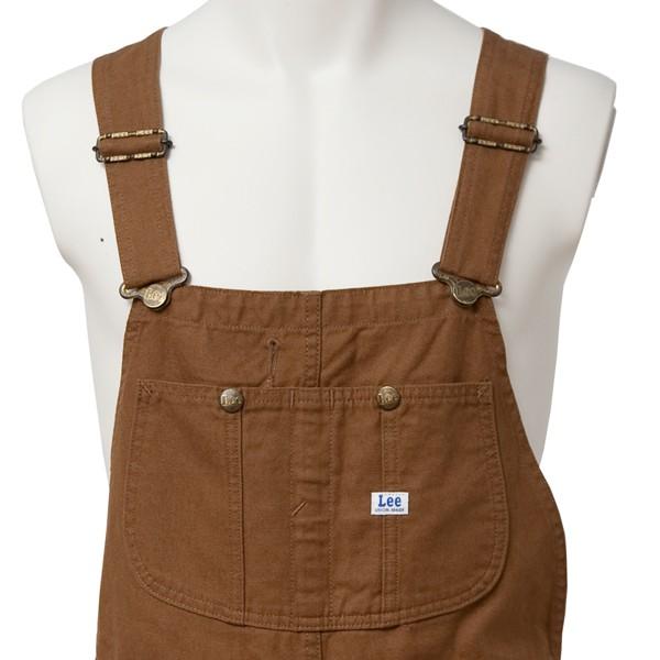 Lee（リー） LM7254 オーバーオール DUNGAREES ナチュラル ブラウン