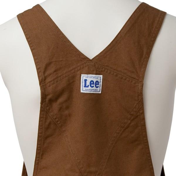 Lee（リー） LM7254 オーバーオール DUNGAREES ナチュラル ブラウン