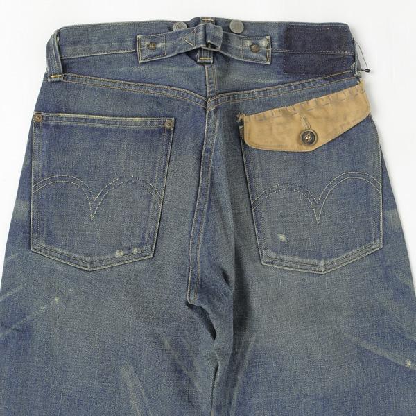 LEVI'S リーバイス 501xx 1933model 33501-0021 21）ヒース カスタマイド ビンテージジーン レザーパッチ シンク（亜鉛）ボタン  DEAD STOCK｜jeansneshi｜06