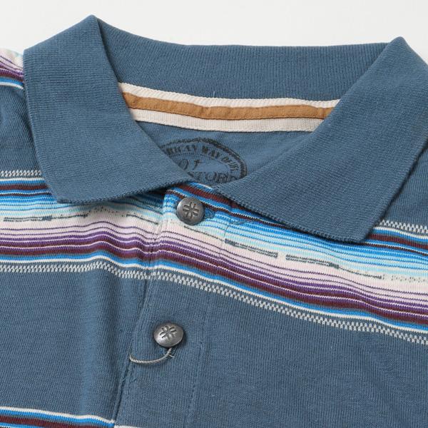 マークストアーの半袖ポロシャツボーダー13356 : JEANS ネシ - 通販