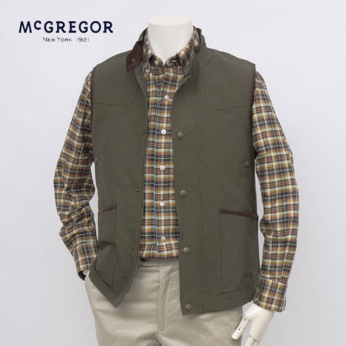 McGREGOR マグレガー 111105602メンズ ベスト 7ポケット 軽量 秋 カジュアル 紳士 McGREGOR（マックレガー） マグレガー 111105602メンズ ベスト 7