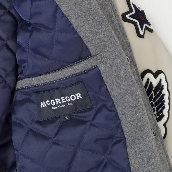 McGREGOR マクレガー スタジアムジャンバー 111134601 袖革 McGREGOR マクレガー スタジアムジャンバー 111134601 袖革