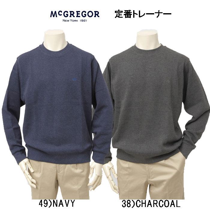 McGREGOR マックレガー 111714003 トップス トレーナー メンズ クルーネック ワンポイント McGREGOR（マックレガー） 111714003 トップス トレーナー メンズ