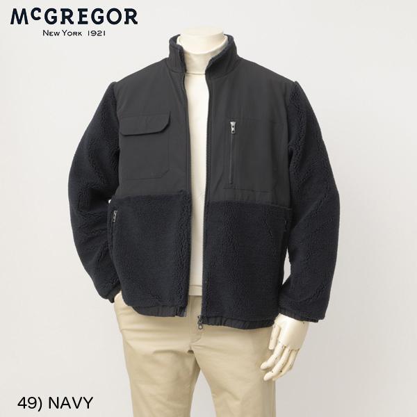 30% off sale マクレガー(McGREGOR) 111812604 コンビ フリース ブルゾン フリースジャケット｜jeansneshi｜02