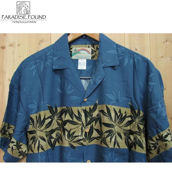 ALOHA パラダイスファンド アロハシャツ / Bamboo Chest Band (竹柄