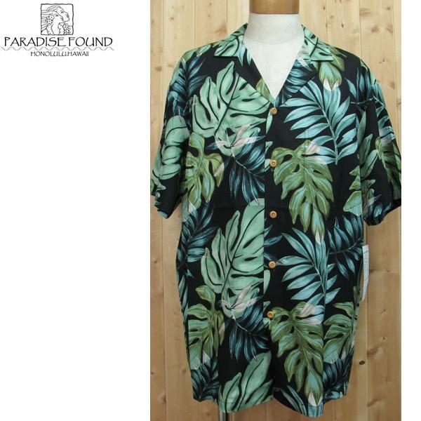 ALOHA パラダイスファンド アロハシャツ / Leaves / メンズ半袖シャツ
