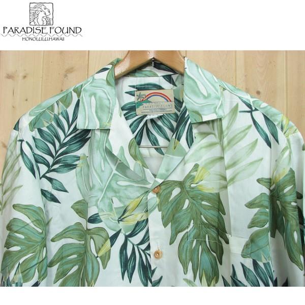 ALOHA パラダイスファンド アロハシャツ / Leaves / メンズ半袖シャツ
