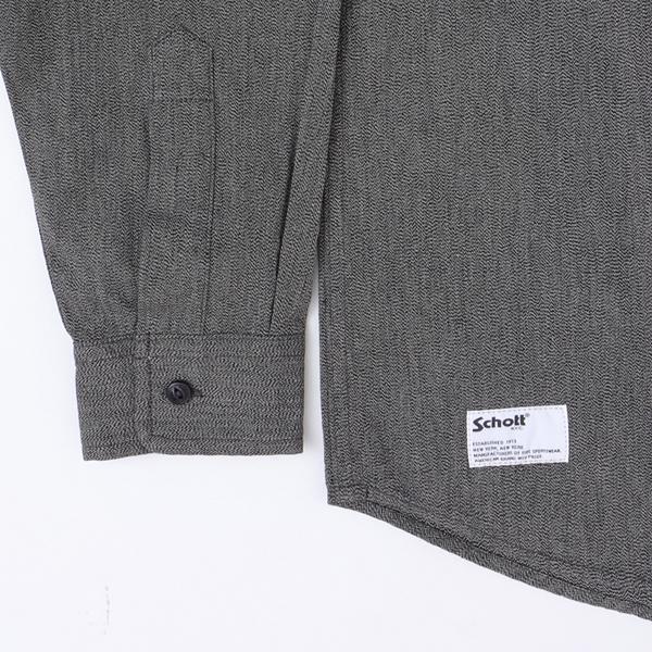 Schott N.Y.C（ショット） Schott 5920003 COTTON COVERT SHIRT メンズ