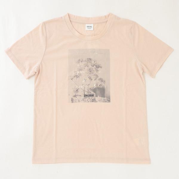 サムシング something モノトーンフォト半袖Tシャツ ST610｜jeansneshi｜04