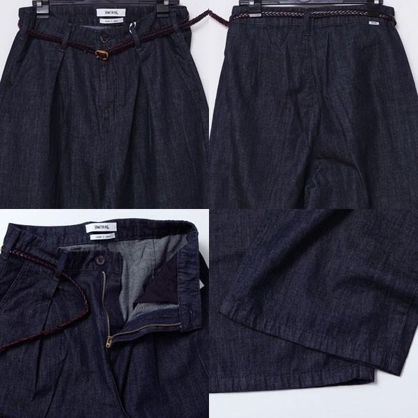 SOMETHING サムシング-（Something) SN765 ベルト付き タック・ワイド