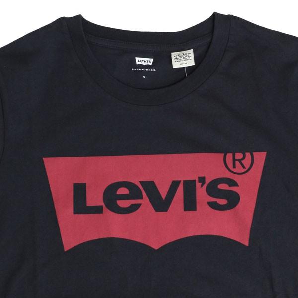 LEVIS(リーバイス) レディース　バットウィングTシャツ　17369-0　/ホワイト　ブラック　リンクコーデ｜jeansneshi｜07