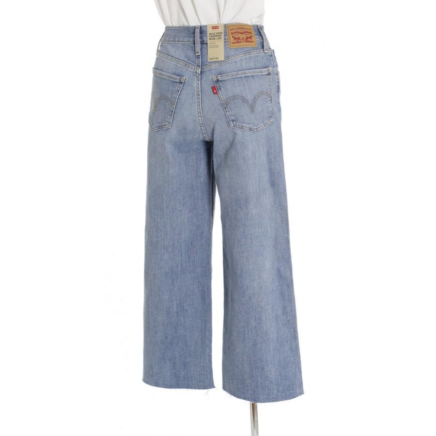 LEVIS（リーバイス）レディース　MILE HIGH CROPPED WIDE LEG  クロップド　ワイドパンツ　72970-00 　/切りっぱなし｜jeansneshi｜09