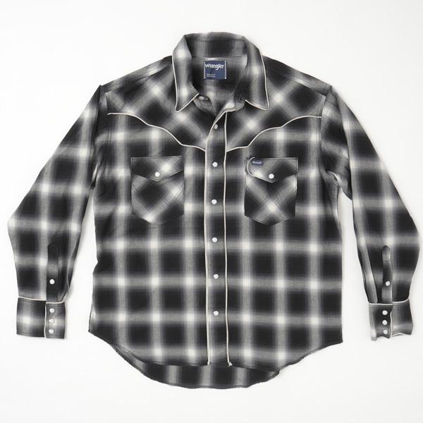 Wrangler ラングラー WM1932 オンブレチェックウエスタンヨーク Wrangler ラングラー WM1932 オンブレチェックウエスタンヨーク