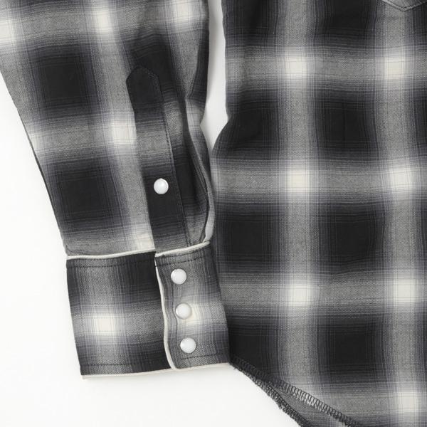 Wrangler（ラングラー） WM1932 オンブレチェックウエスタンヨーク