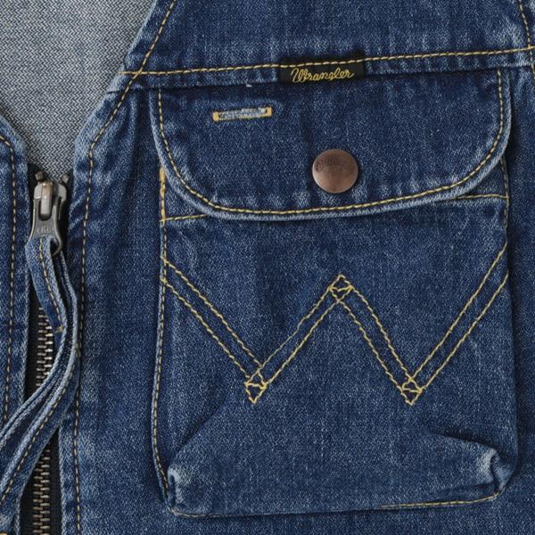 70s wrangler デニム カットオフベスト Gジャン ラングラー 46 70s wrangler デニム カットオフベスト Gジャン ラングラー 46 70s