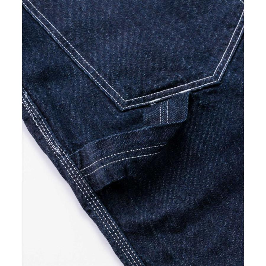 桃太郎ジーンズ デニム オーバーオール ハイバックタイプ ライトオンス 薄手 01-5001 MOMOTARO JEANS 楯ライン 送料無料 人気｜jeansrock｜13