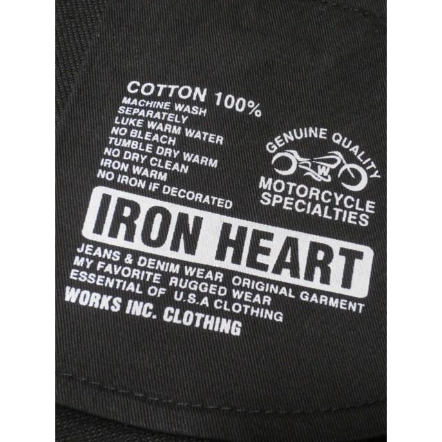 IRON HEART アイアンハート 送料無料 日本製 21オンス 黒鎧