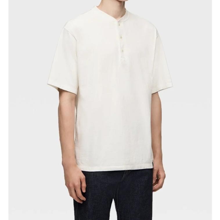 桃太郎ジーンズ（MOMOTARO JEANS） ヘンリーネック 半袖Tシャツ 日本 