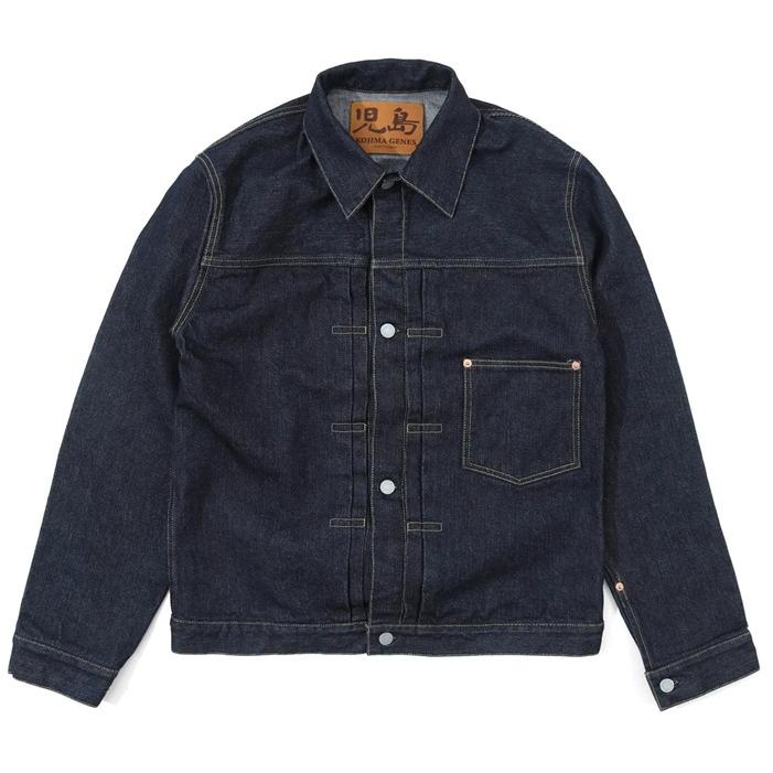 児島ジーンズ 大戦モデル 17oz左綾セルビッチ デニムジャケット
