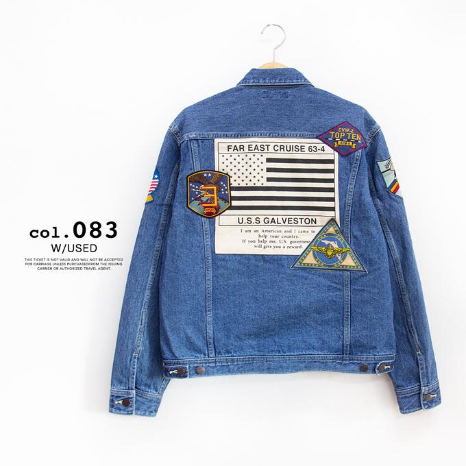 【SALE!!】 AVIREX アビレックス トップガン デニムジャケット TOP GUN DENIM JACKET TYPE BLUE