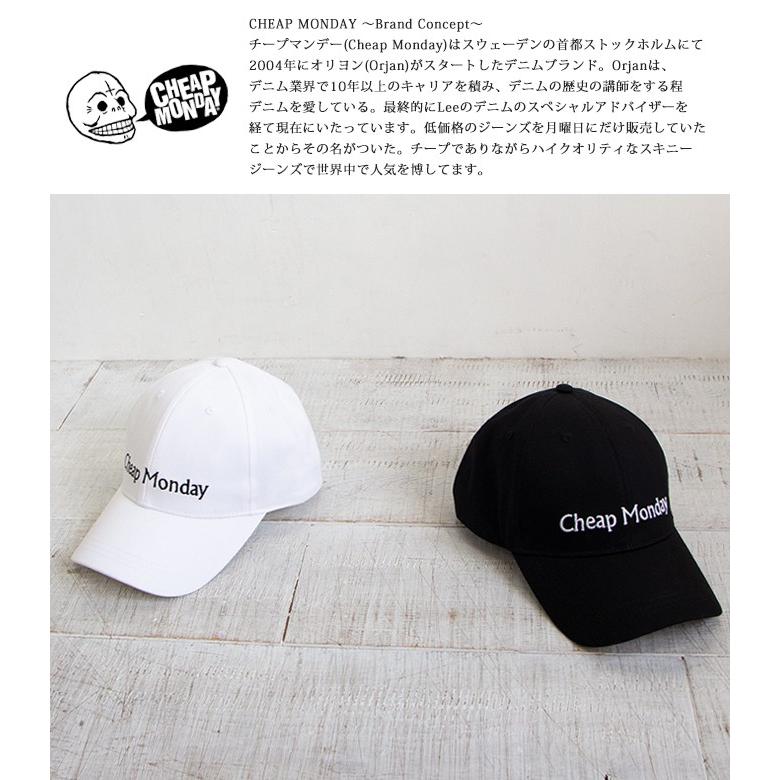 Cheap Monday チープマンデー ベースボールキャップ Cm Baseball Cap ユニセックス U ジーンズステーション Yahoo 店 通販 Yahoo ショッピング