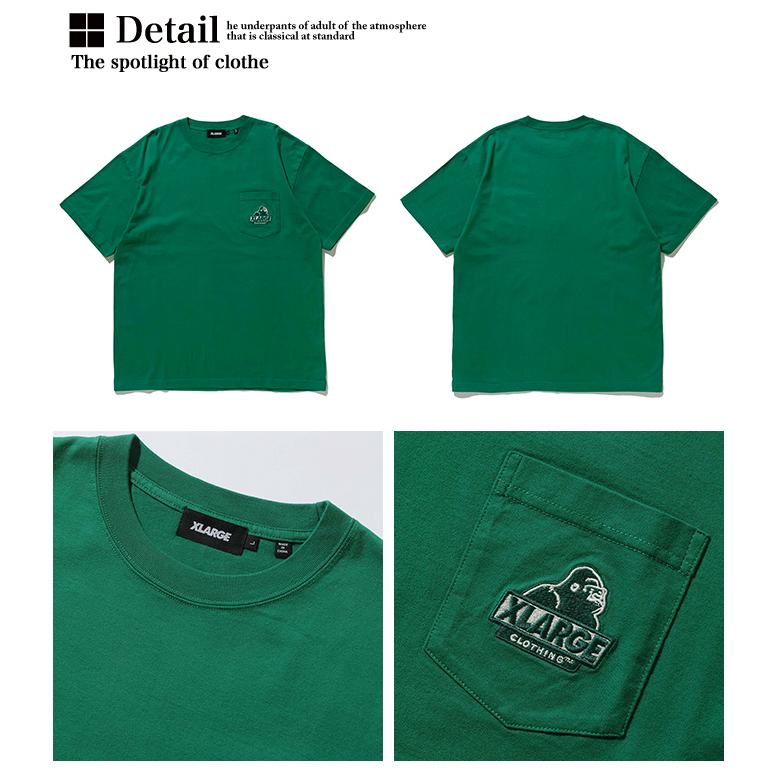 XLARGE 【 エクストララージ 】 EMBROIDERY SLANTED OG S/S XLARGE 【 エクストララージ 】 EMBROIDERY SLANTED OG S/S