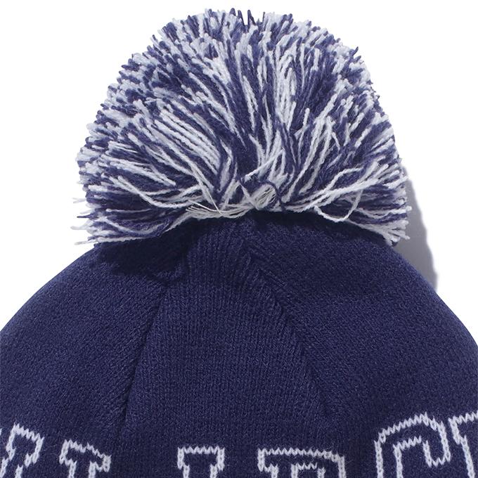 【 XLARGE エクストララージ 】 POMPOM KNIT CAP XLARGE ポンポン ニット キャップ 101224051008 /  22AW ※