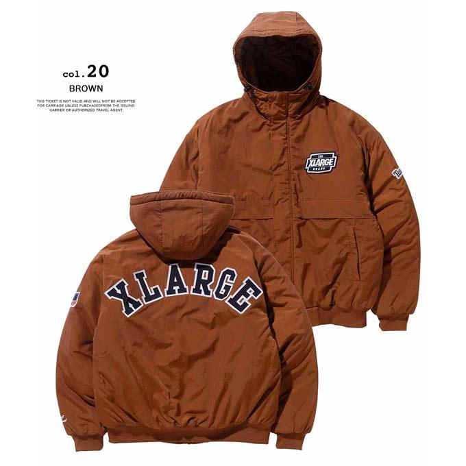 XLARGE 【 エクストララージ 】 NYLON PUFFER JACKET ナイロン XLARGE 【 エクストララージ 】 NYLON PUFFER JACKET ナイロン